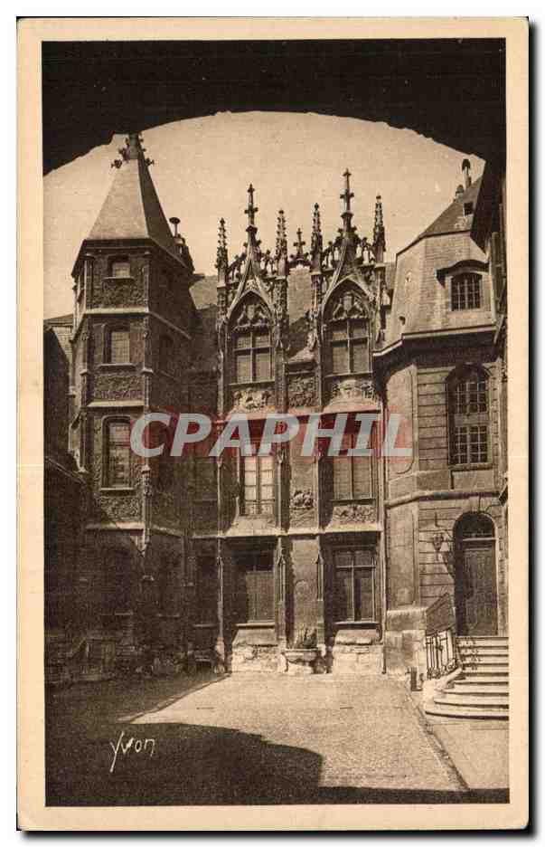 CPA La Douce France Rouen Hotel du Bourgtheroulde