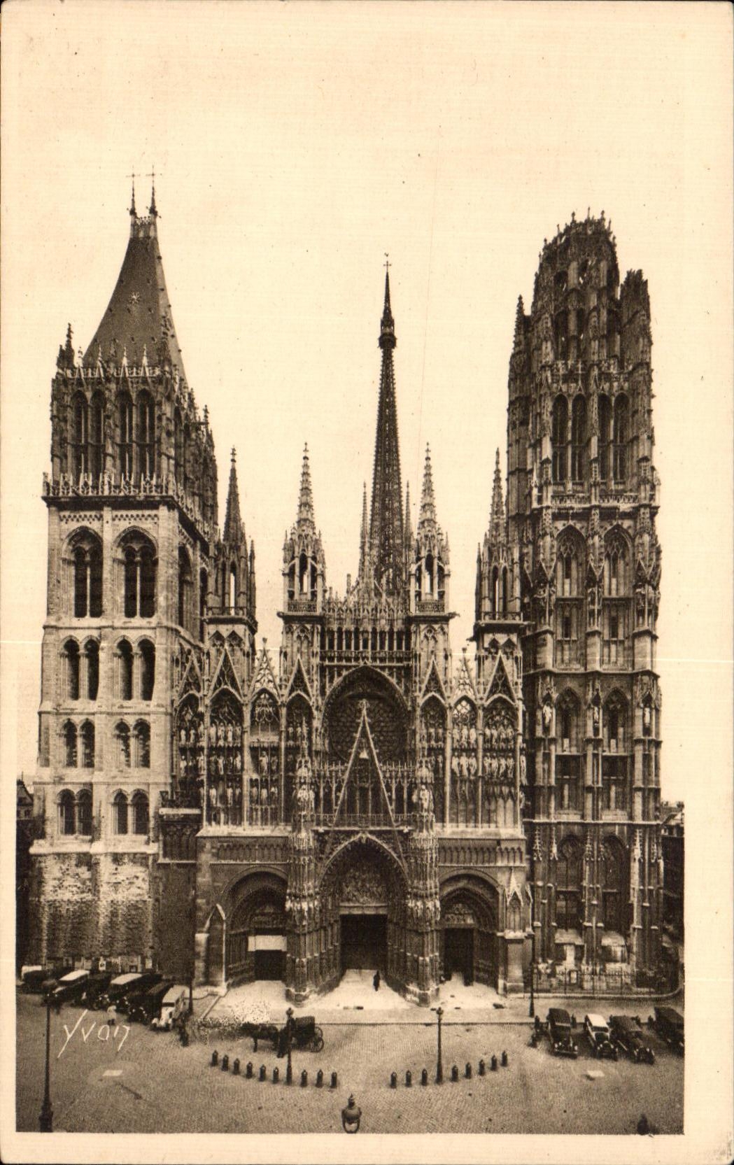 CPALa Douce France Rouen La Cathedrale