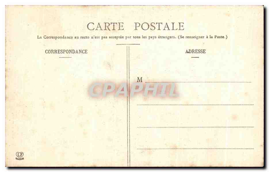 CPA St Bertrand De Comminges L'Eveche — Rückseite
