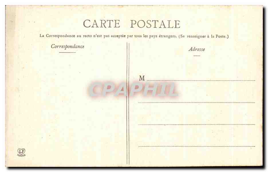 Le Pic de Pinède (2855 m.) — Versant méridional — Phototypie Labouche Frères, Toulouse, n° 242 — Reverso