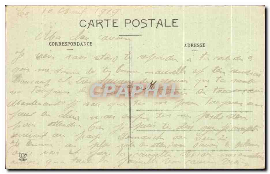 Zentrale Pyrenäen (4. Serie) - Tal der Aure — Ansicht von Laquets, Orrédon und Néquvielle — Rückseite