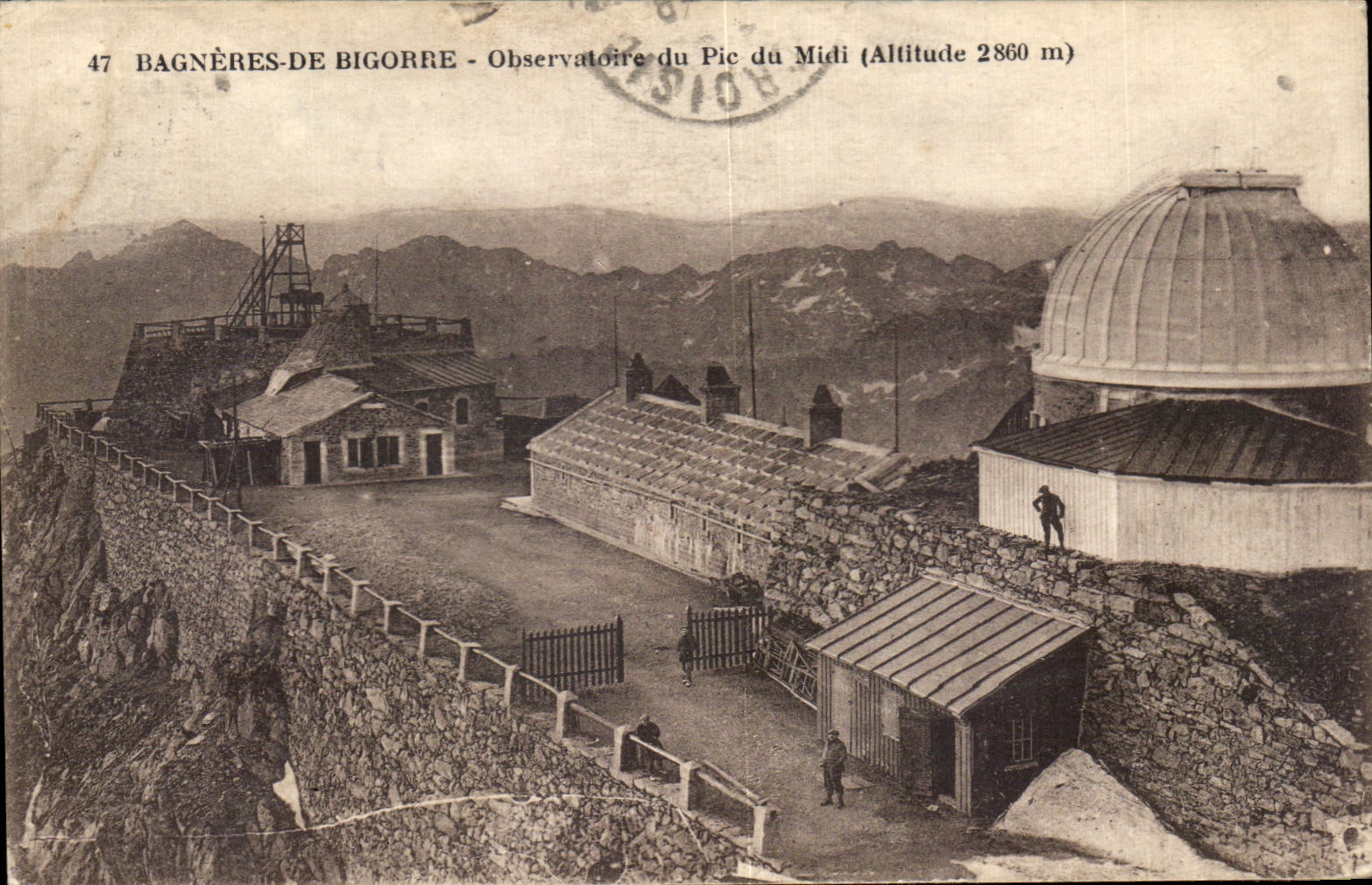 CPA Bagneres de Bigorre Observatoire du Pic du Midi