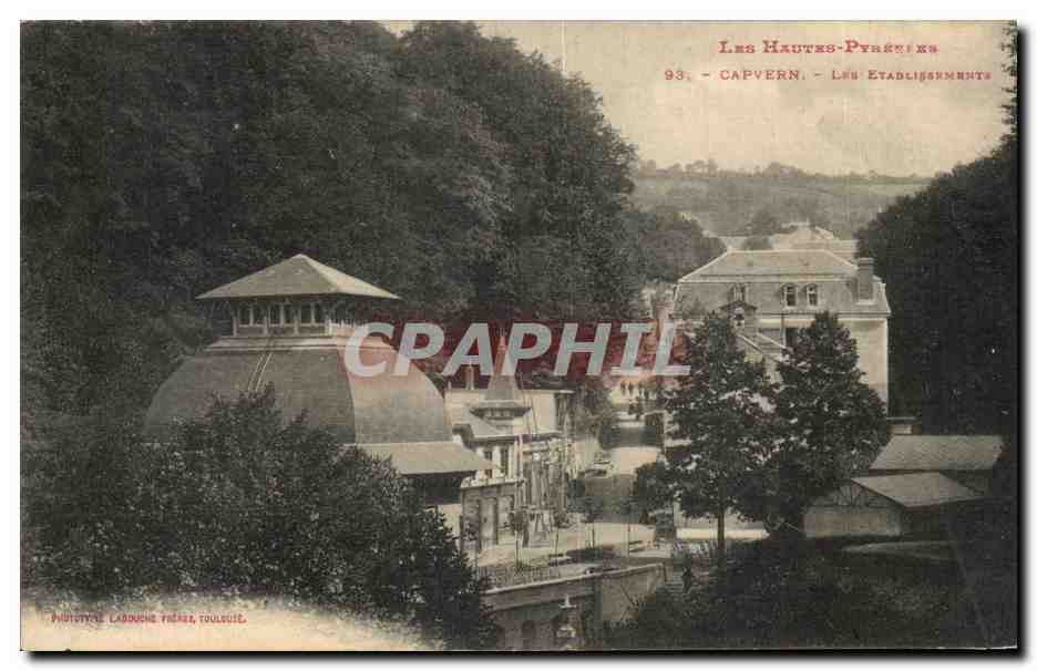 CPA Capvern Les etablissements 