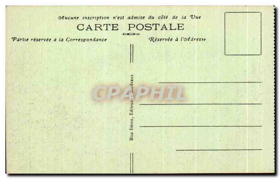 Route de Pierrefitte à Cauterets — Le Limagon — BR. — Bloc frères, Éditeurs, Bordeaux — n° 56 — Reverso