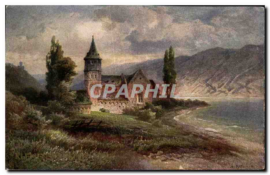 CPA Die Kiemenskapelle bei Trecliting Rhein