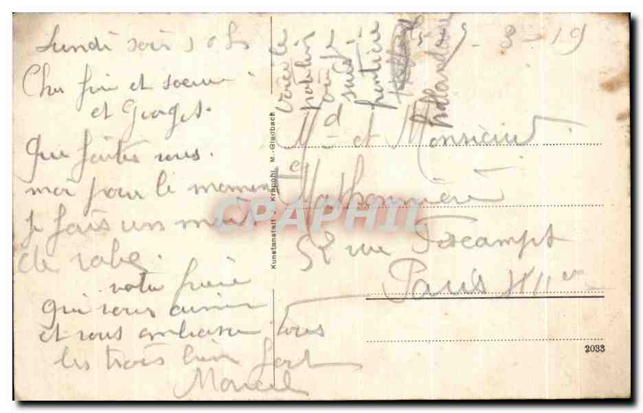CPA Dremmen Marienkloster — Back