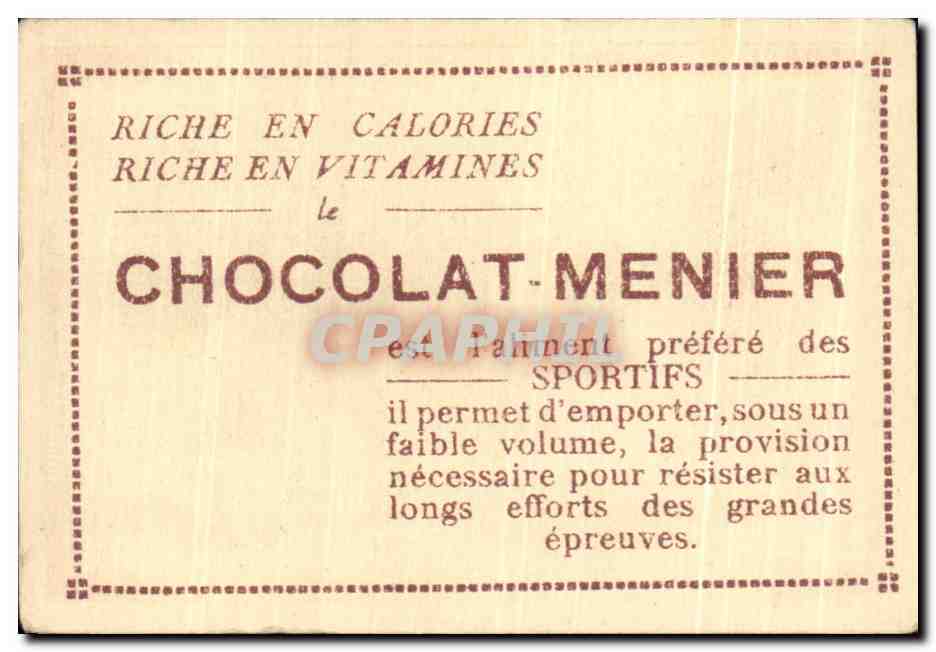Image Strasbourg Le Pont Du Rhin Chocolat Meunier — Back