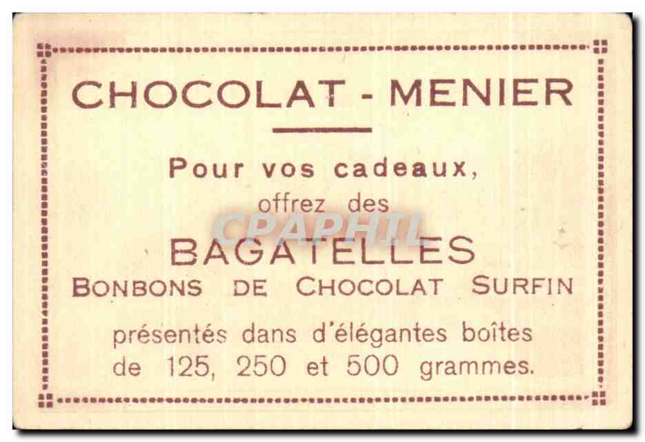 Image Versailles Le Chateau Vu Du Parc Chocolat Meunier — Verso