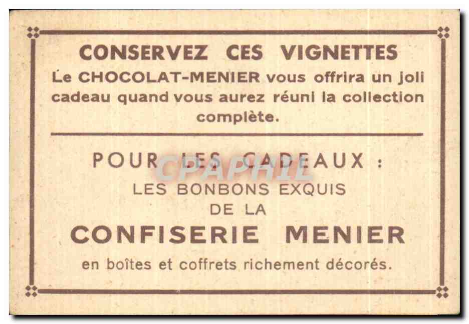 Image Arles Le Cloitre De St Trophime Chocolat Meunier — Verso