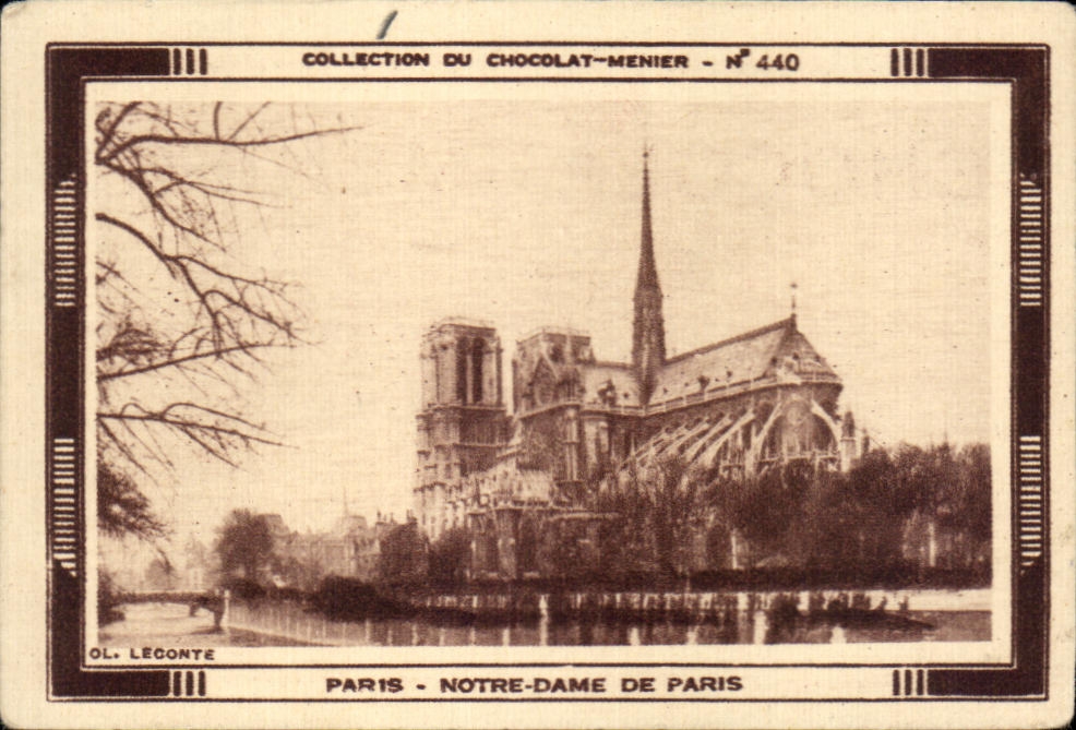 Image Paris Notre Dame De Paris Chocolat Meunier