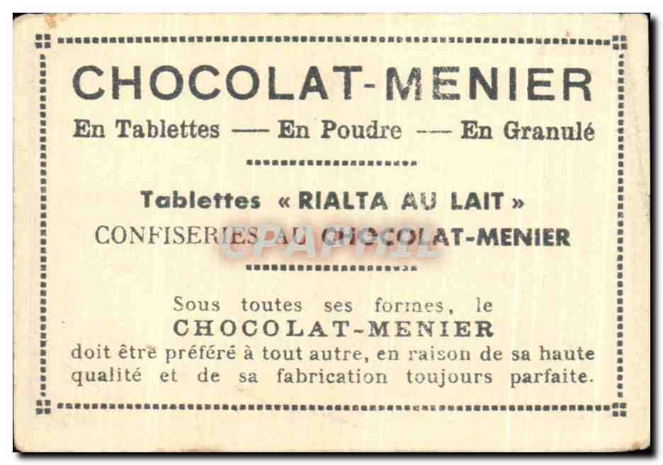 Image Suceava L'Eglise Chocolat Meunier — Verso