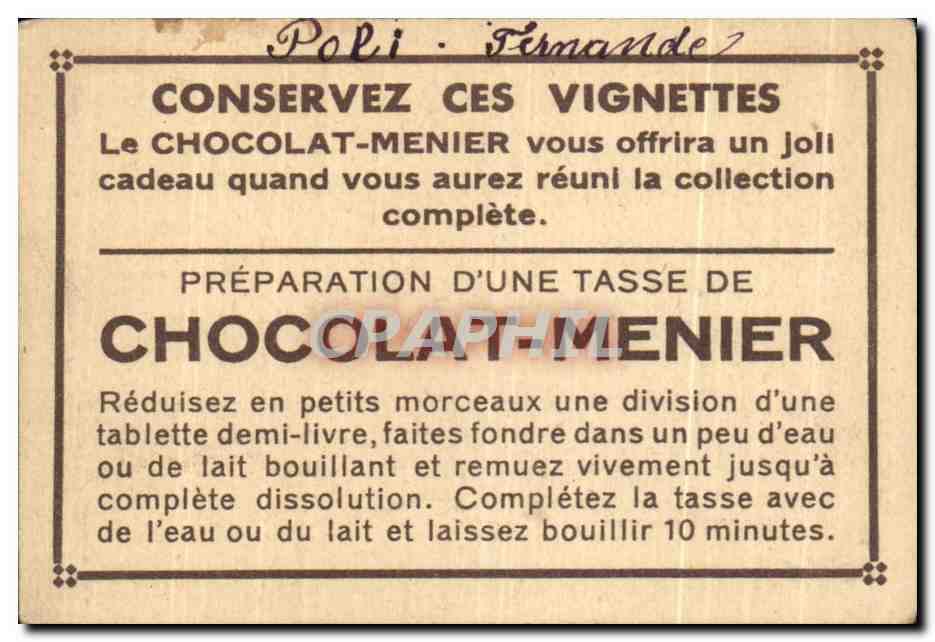 Image St Gall Klosterhof Chocolat Meunier — Back