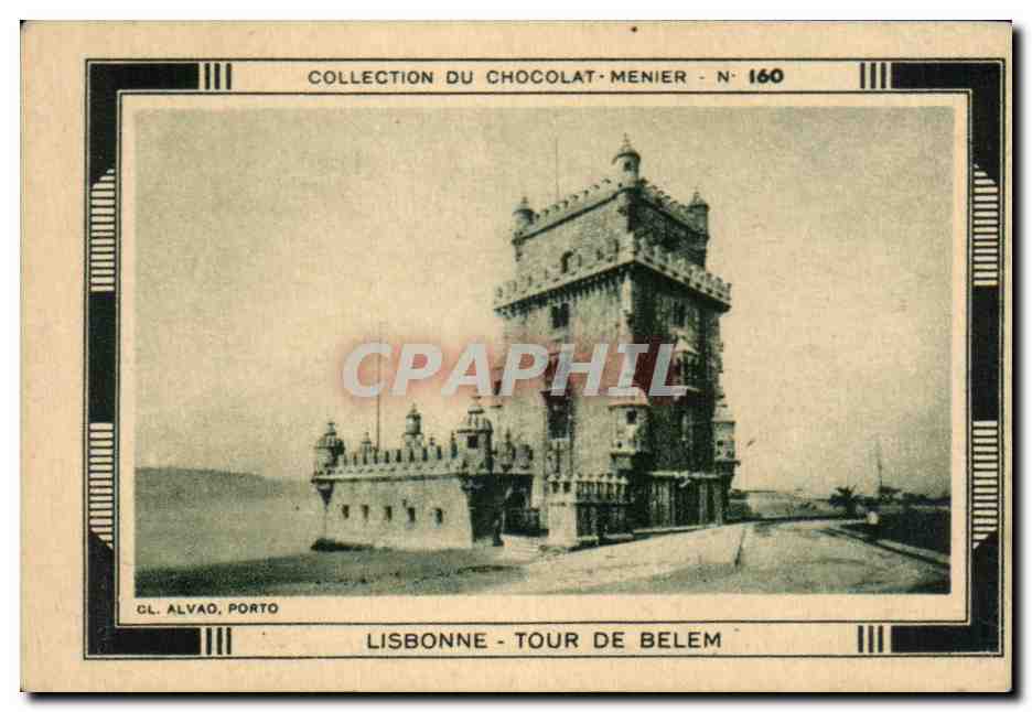 Image Lisbonne Tour De Belem Chocolat Meunier