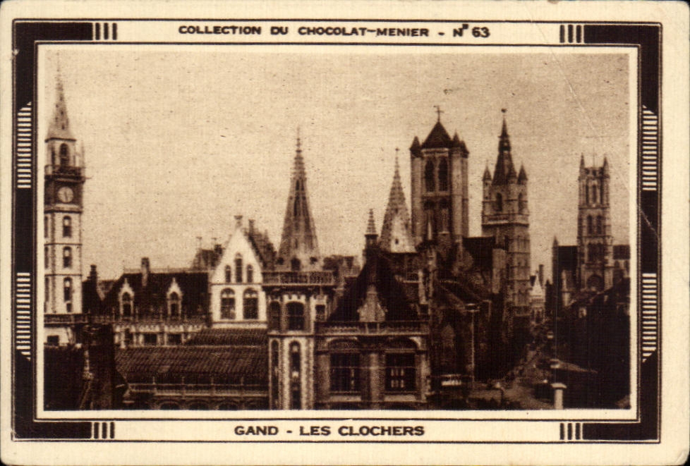 Image Gand Les Clochers Chocolat Meunier