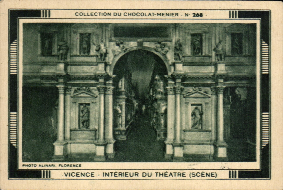 Image Vicence Interieur Du Theatre (Scene) Chocolat Meunier