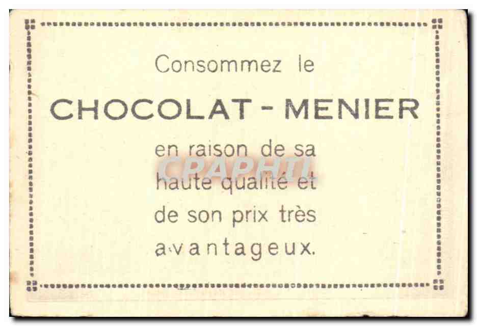 Image Treves L'Eglise Saint Mathias Chocolat Meunier — Verso