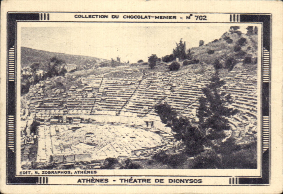 Image Athenes Theatre De Dionysos Chocolat Meunier