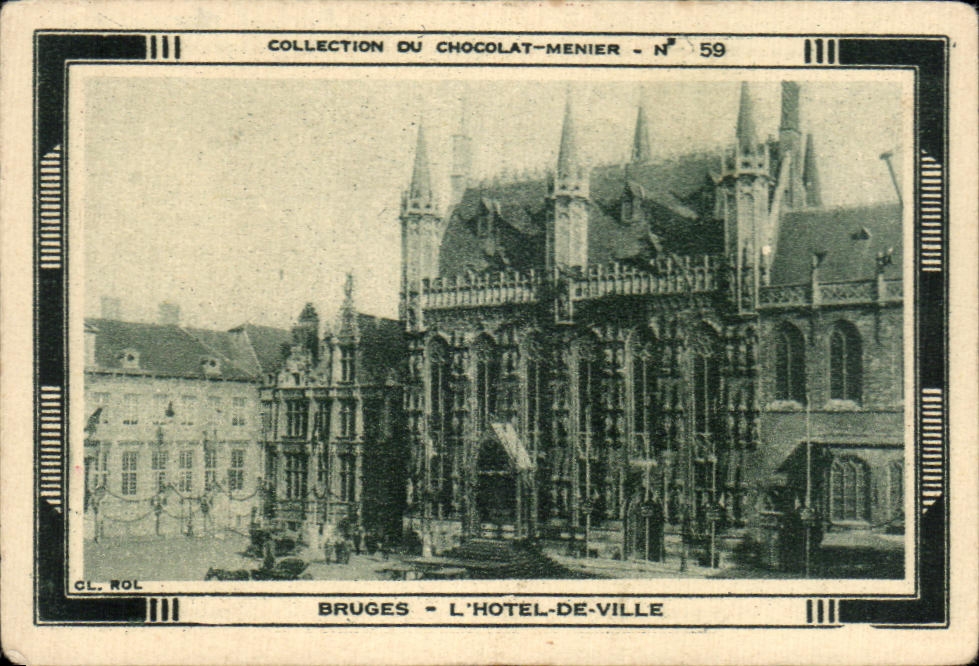 Image Bruges L'Hotel De Ville Chocolat Meunier