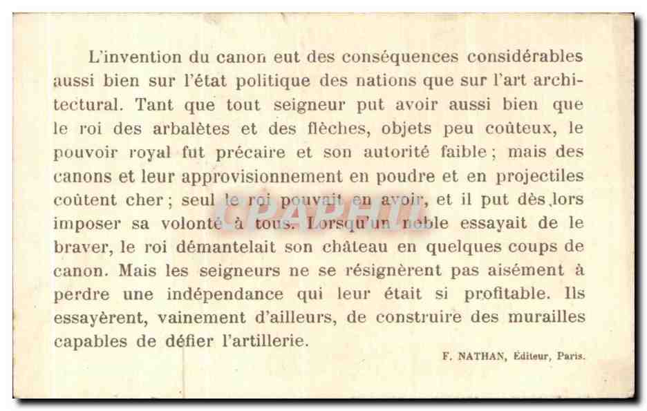 Ima CHateau de Bonaguil pres Nerac Du XV e siecle une des premieres forteresses  — Back