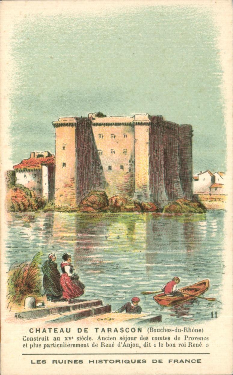 Image Chateau de tarascon bouches du rhone construit au siecle ancien sejour des comtes de provence et plus