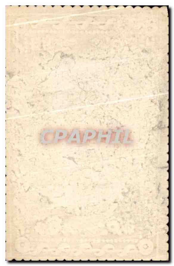 CPA Fantaisie brodee Fleur — Back