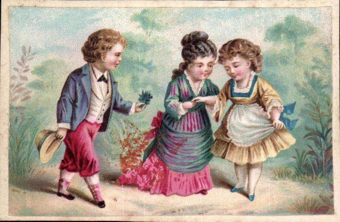Chromo Chocolat Berthelot Nantes Rue Canclaux Voltaire Enfants