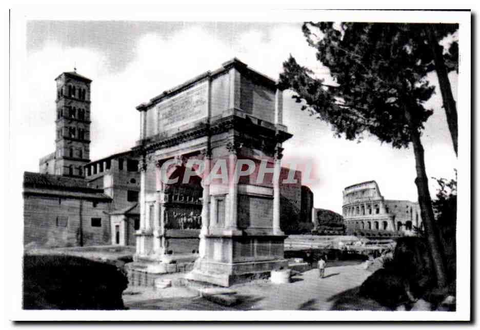 CPA Roma Arco di tito are of tito are de tito der titusbogen