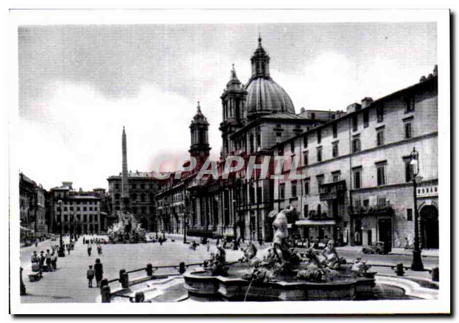 CPSM Roma Peizza Navona Navona Square Place Navona