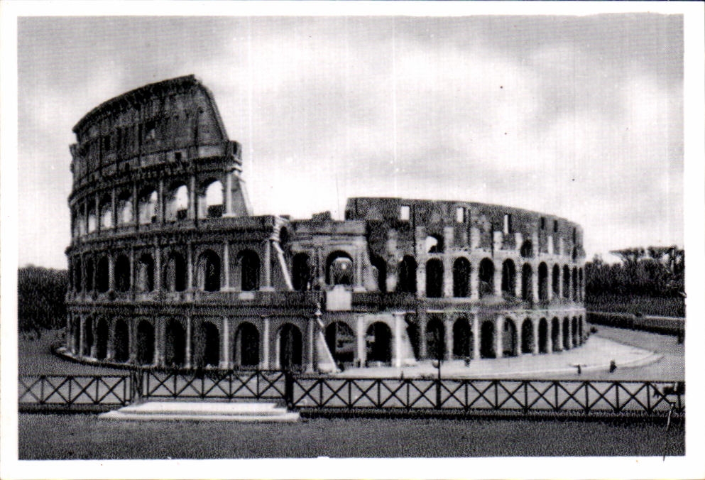 CPSM Roma Anfiteatro Flavio Colosseo Flavios Ampluteatre of