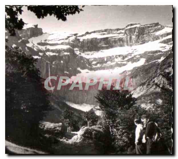 CPSM Gavarnie Vue sur le Cirque