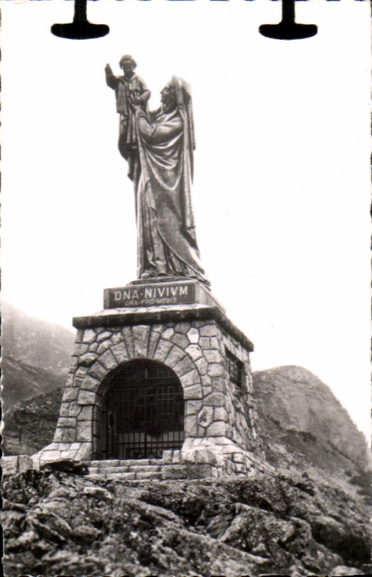 CPSM Gavarnie Sanctuaire de Notre Dame des Neiges