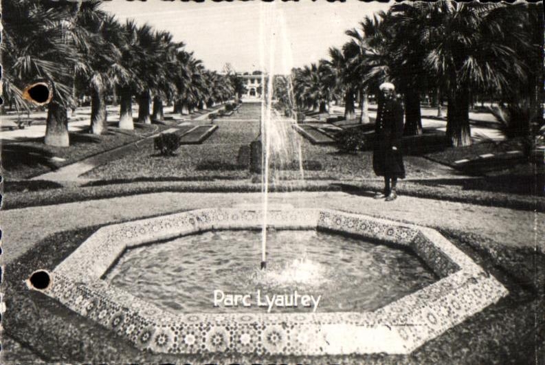 CPSM Maroc Casablanca Parc Lyautey