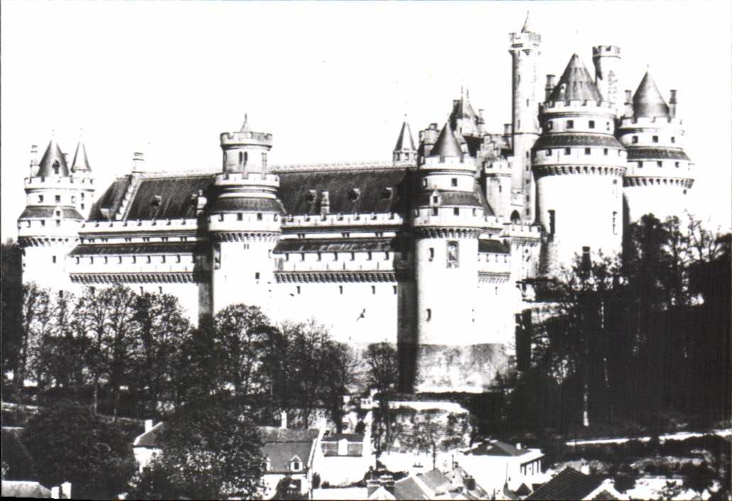 Schloss Pierrefonds — Ensemble à l'Ouest — CPAPHIL