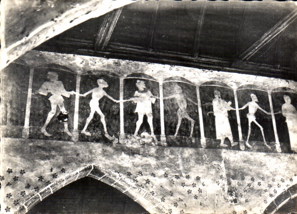 La Danse Macabre — Fresque — Chapelle de Kermaria-an-Isquit, PLOUHA (C.-du-N.)
