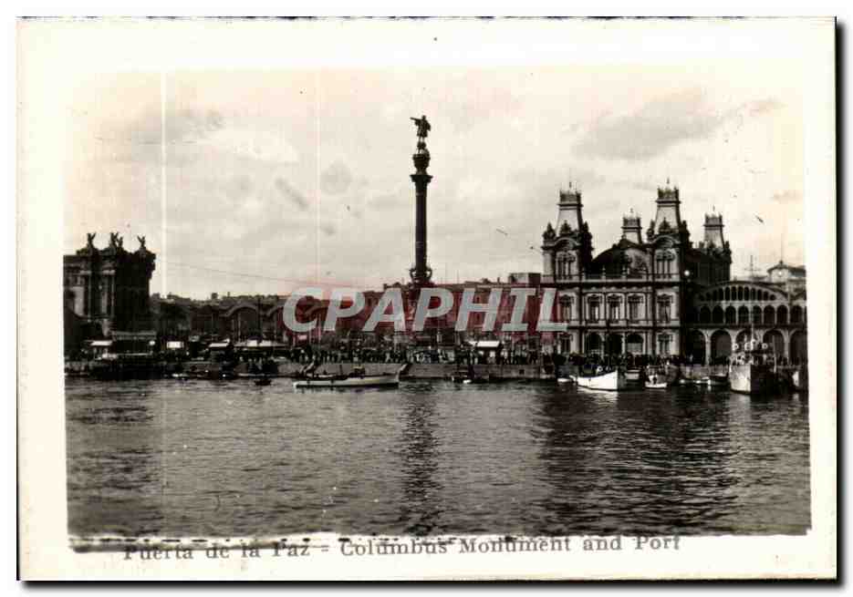 Puerta de la Paz - Monument de Colomb et Port — CPAPHIL