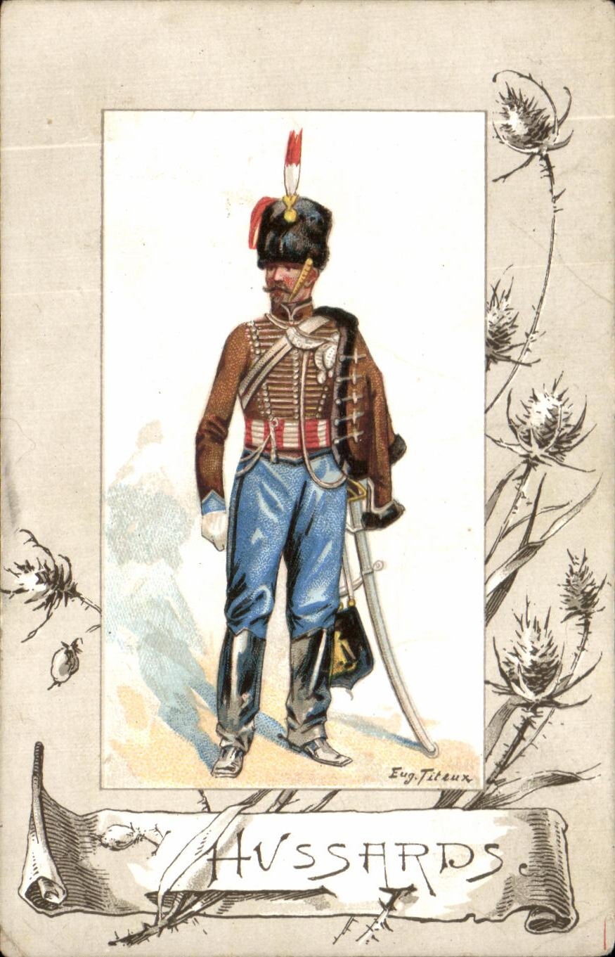 Image Hussards Militaria Campagne de Crimee