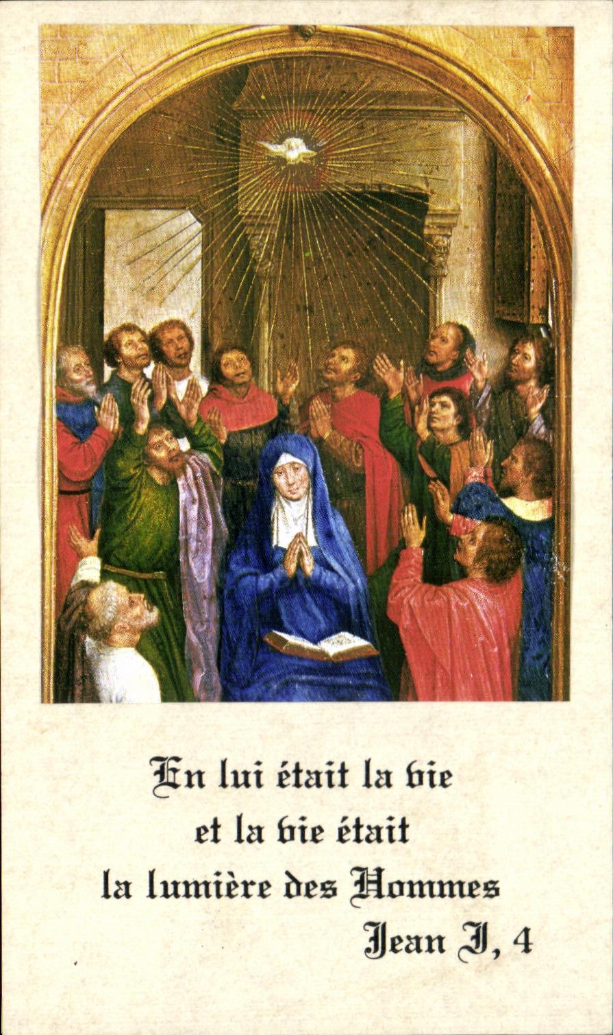 Image In lui etait la bie et la bie etait la lumiere des Hommes Jean