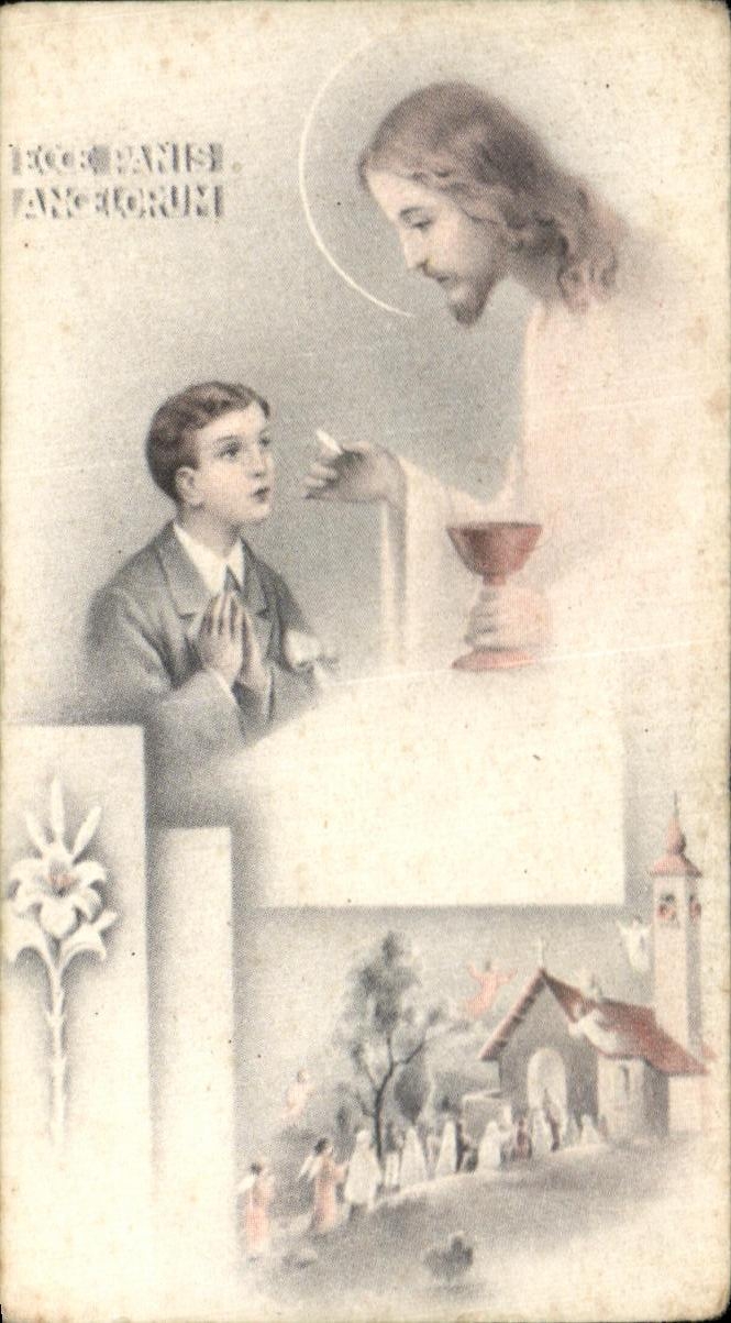 Image Communion Solennelle Eglise de St Meloir des Ondes Jean Jenouvrier