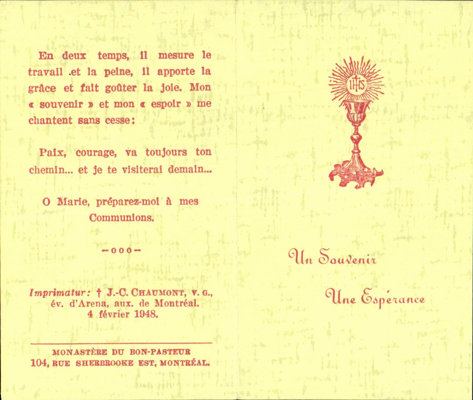 Image En deux temps il mesure le travall et la pelne il apporte la grace et falt gouter la jole mon