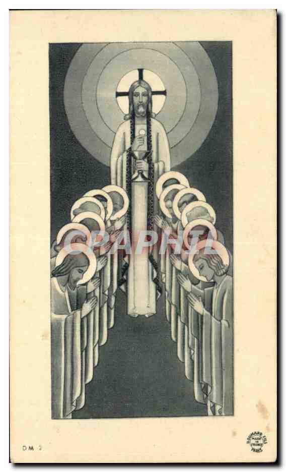 Image Souvenir de communion solennelle St SAuveur de Dinan 1938 Simone Baudet