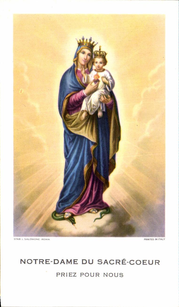 Image Notre dame du sacre coeur priez pour nous