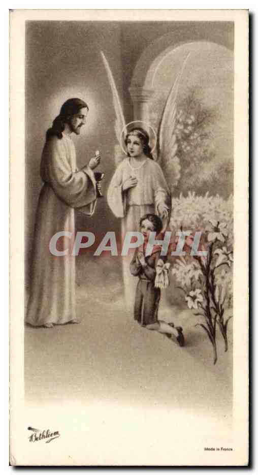 Jésus et l'Enfant — scène religieuse — Bethhliem, n° non visible