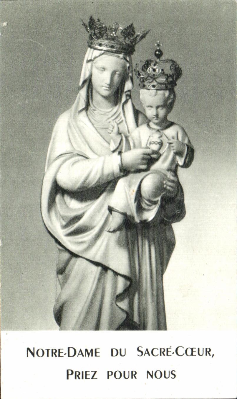 Image Notre dame du sacre coeur priez pour nous