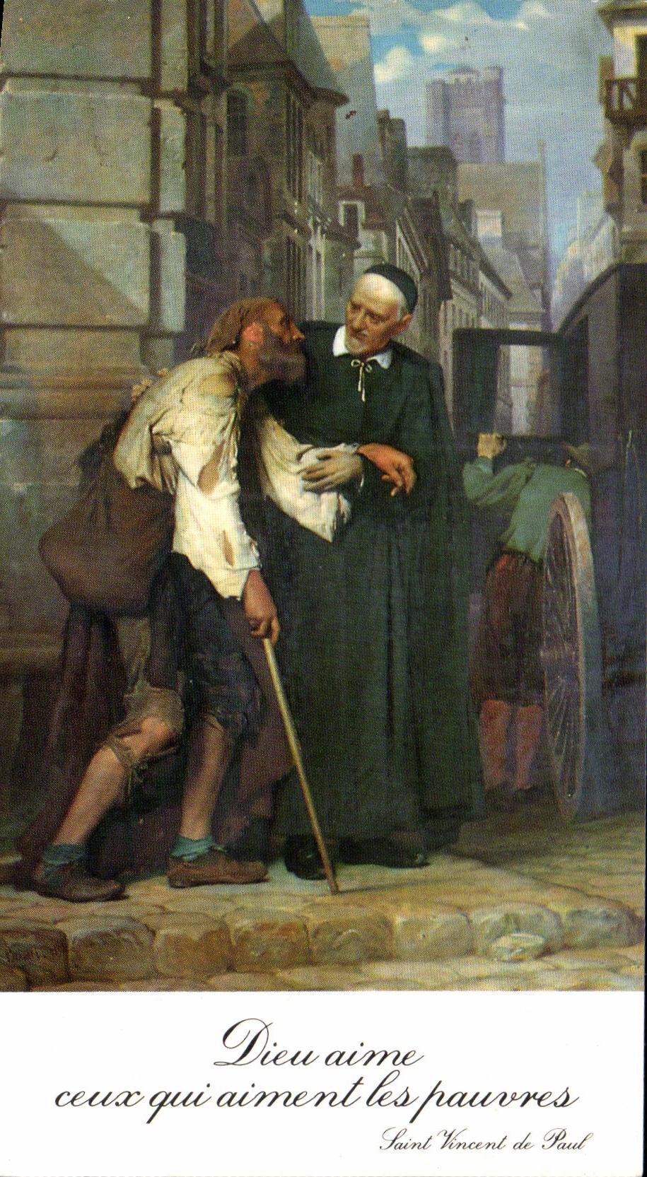 Image Dieu aime ceux qui aiment les pauvres