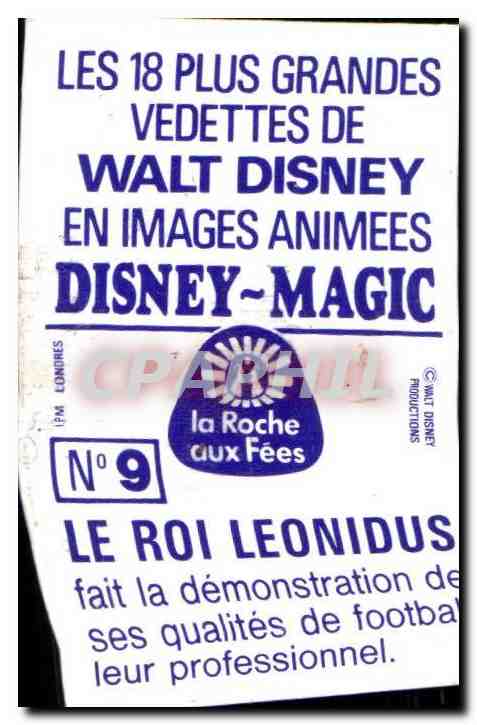 Image La roche aux fees Walt Disney Disney Magic le roi Leonidus  — Verso