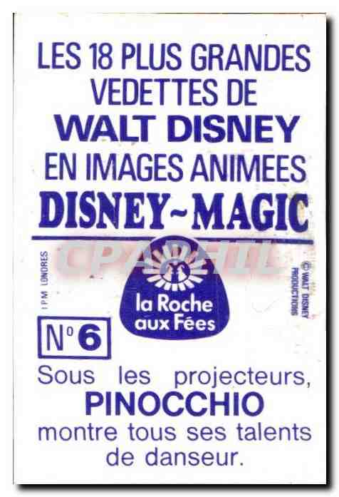 Image Walt Disney Pinocchio — Verso