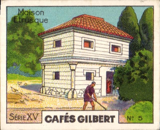 Image Cafes Gilbert Maison etrusque