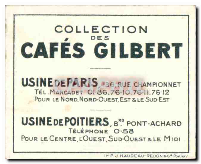 Image Cafes Gilbert Char romain — Verso