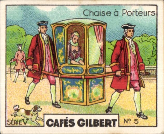 Image Cafes Gilbert Chaise a Porteurs
