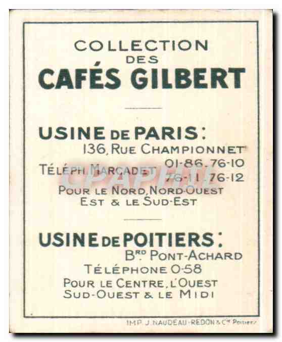 Image Cafes Gilbert Sous Louis XIII — Rückseite